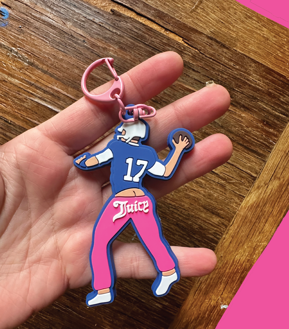 Juicy Josh PVC Jumbo Keychain — AKASYA
